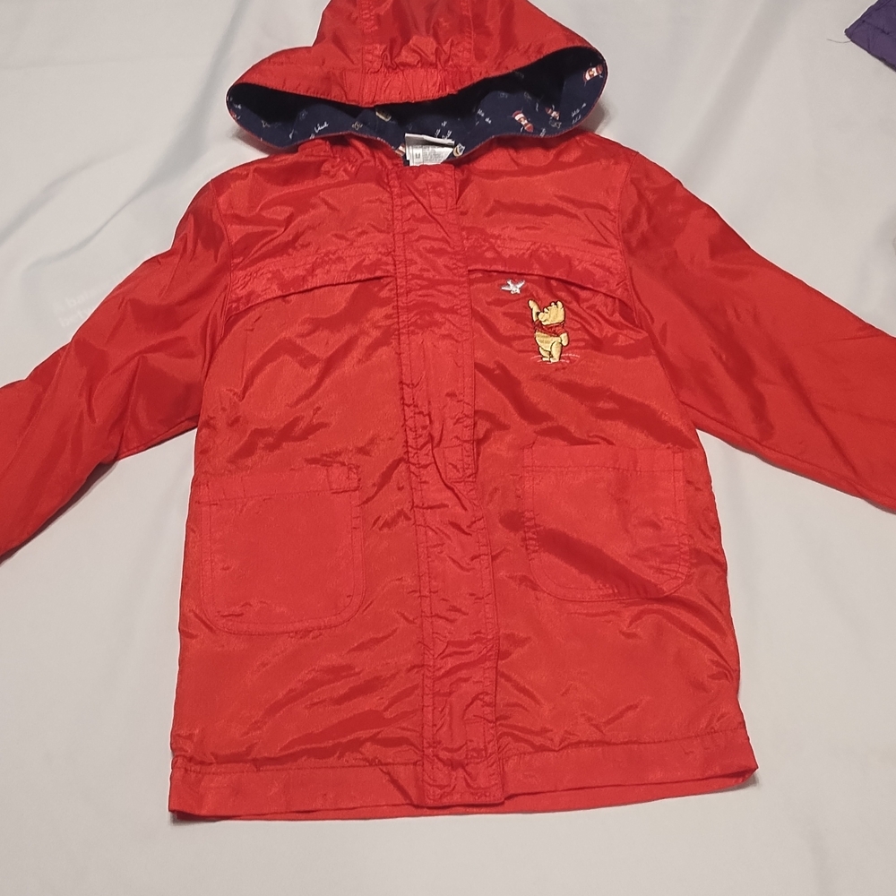 Red Kids Jacket with Embroidered Characters - Picture 7 of 10